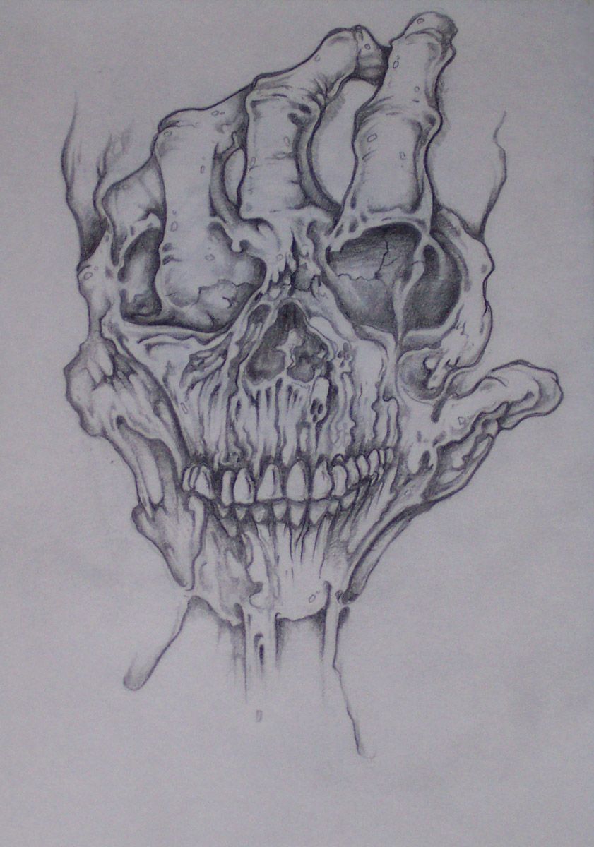 Featured image of post Evil Skull Drawing Ideas