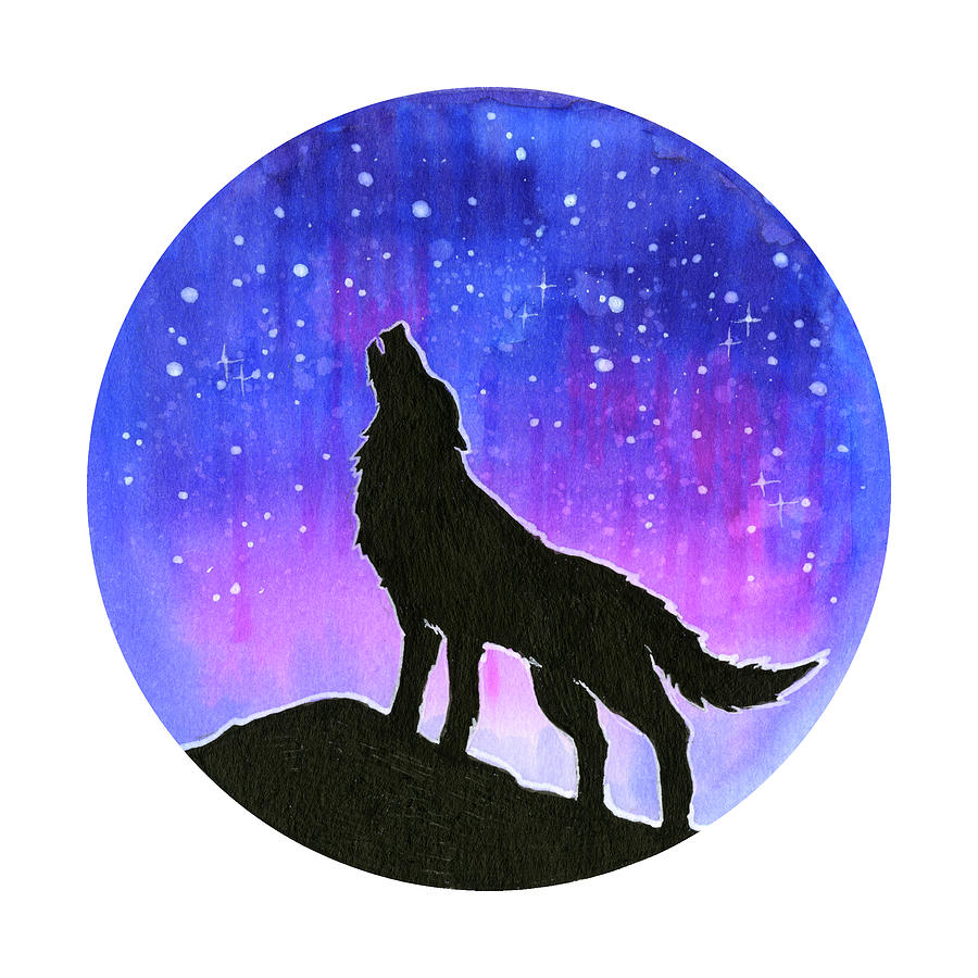 Featured image of post Galaxy Wolves Painting