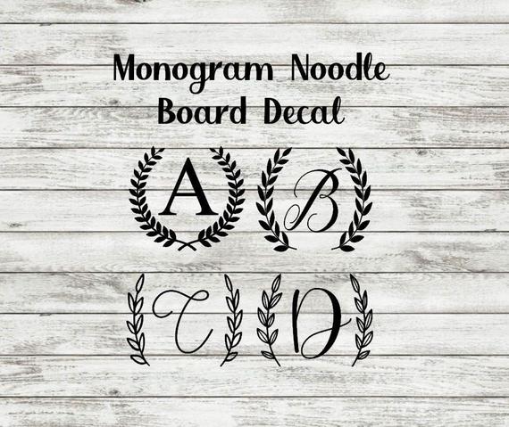 Featured image of post Noodle Board Decal Ideas