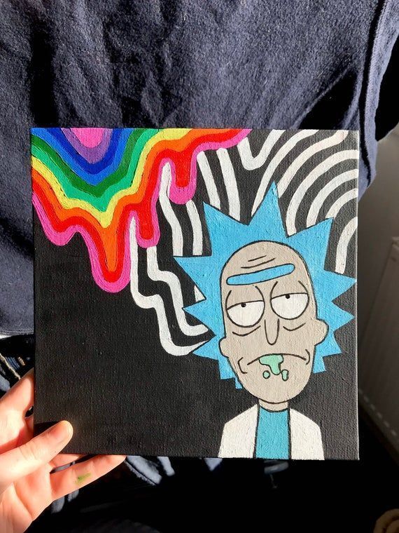 Featured image of post Rick And Morty Painting Ideas Easy