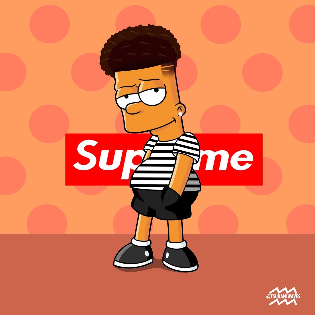 Featured image of post Supreme Black Bart Simpson Wallpaper