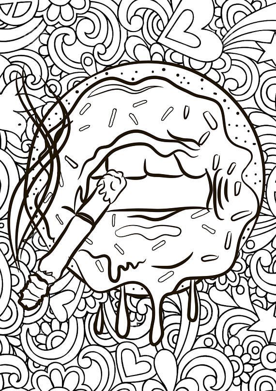 Featured image of post Trippy Coloring Pages For Adults Easy