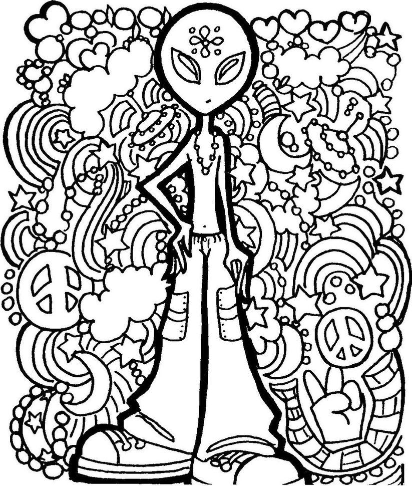 Featured image of post Trippy Coloring Pages For Adults Png