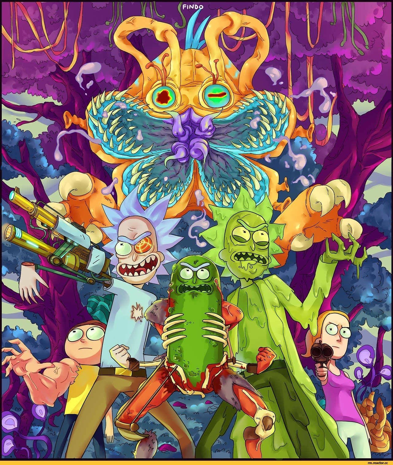 Featured image of post Trippy Rick And Morty Wallpaper Iphone