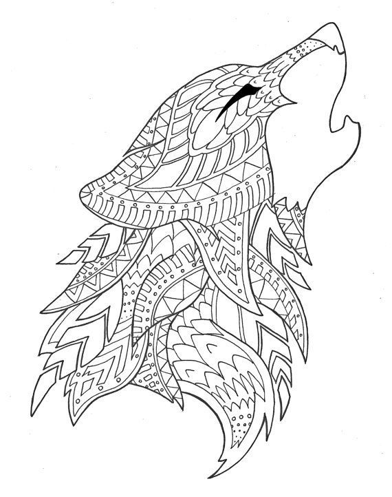 Featured image of post Wolf Cool Coloring Pages